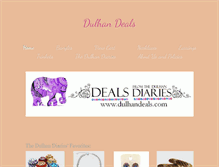 Tablet Screenshot of dulhandeals.com